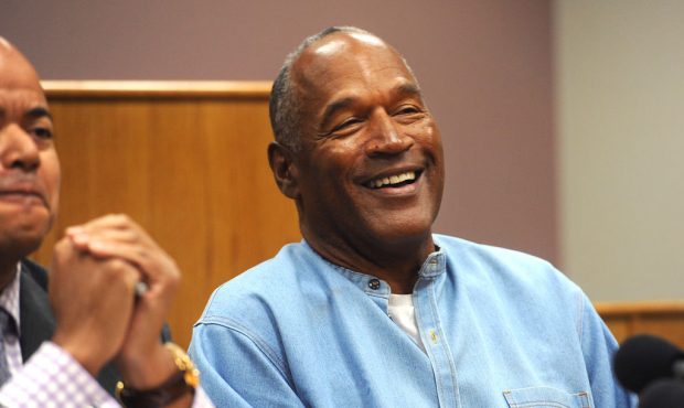 LOVELOCK, NV - JULY 20: O.J. Simpson attends his parole hearing at Lovelock Correctional Center Jul...