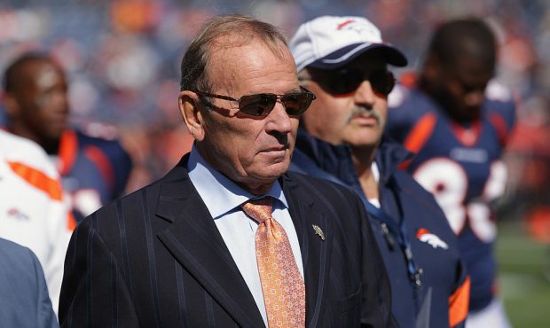 DENVER, CO - OCTOBER 09:  Pat Bowlen, Majority Owner, President, and Chief Executive Officer of the...