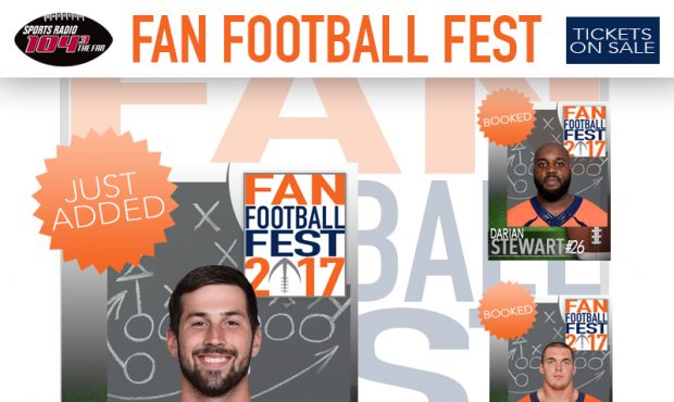 Denver Broncos kicker Brandon McManus joins Darian Stewart, Derek Wolfe and Brandon Marshall at Fan...