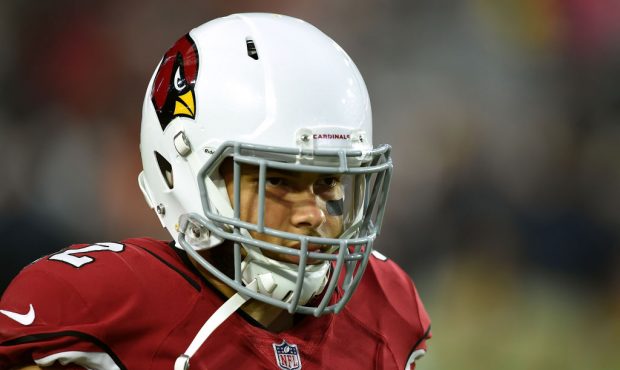 GLENDALE, AZ - AUGUST 19:  Tyrann Mathieu #32 of the Arizona Cardinals prepares for a game against ...