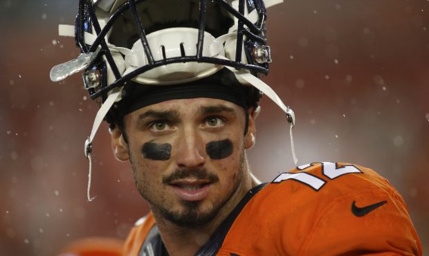 TAMPA, FL - OCTOBER 2:  Quarterback Paxton Lynch #12 of the Denver Broncos walks off the field in t...