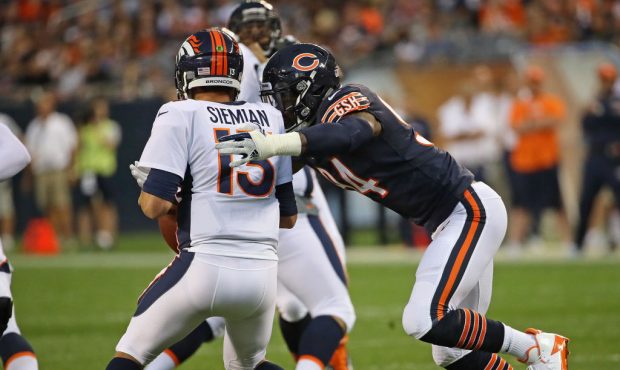 CHICAGO, IL - AUGUST 10: during a preseason game at Soldier Field on August 10, 2017 in Chicago, Il...