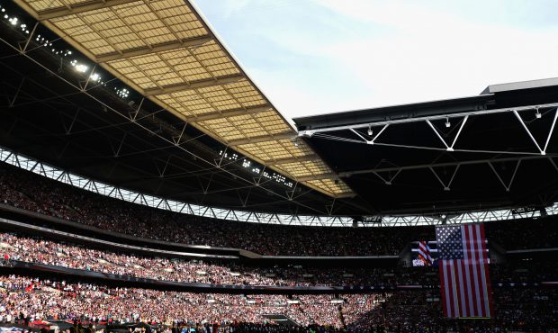 LONDON, ENGLAND - SEPTEMBER 24: A general view during the NFL International Series match between Ba...