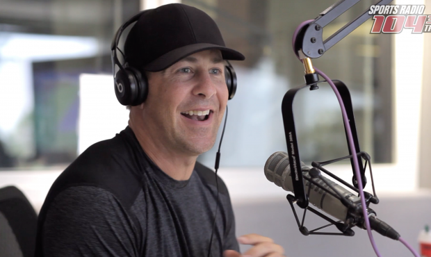 A screenshot of Brandon Stokley finding out, live on air, that he's been elected to the Louisiana S...