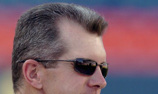 DENVER - AUGUST 25:  General Manager Ted Sundquist of the Denver Broncos looks on from the sideline...