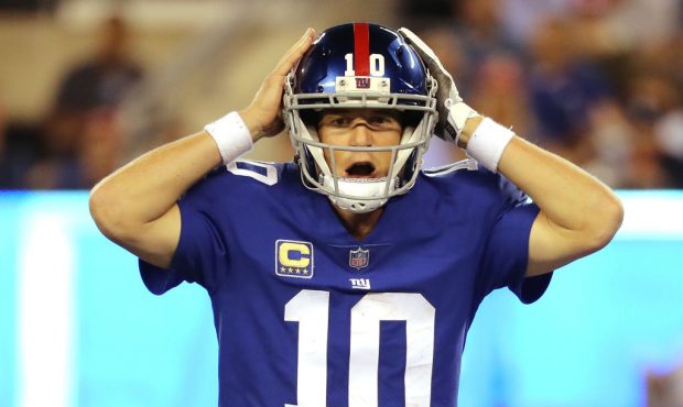 during their game at MetLife Stadium on September 18, 2017 in East Rutherford, New Jersey....