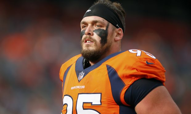 Denver Broncos defensive end Derek Wolfe (95) during a game between the Denver Broncos and the visi...