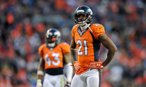 during the AFC Divisional Playoff Game at Sports Authority Field at Mile High on January 17, 2016 i...