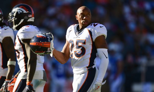 Chris Harris #25 of the Denver Broncos....