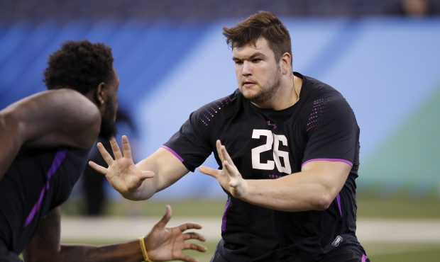 Notre Dame offensive lineman Quenton Nelson. NFL Draft....