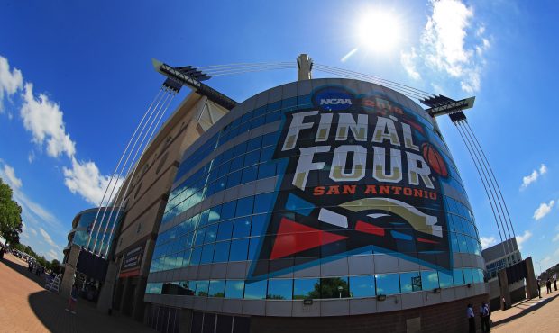 A general view of the Alamodome prior to the 2018 NCAA Men's Final Four Semifinal between the Loyol...