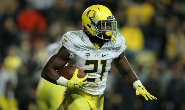 Denver Broncos new running back Royce Freeman....