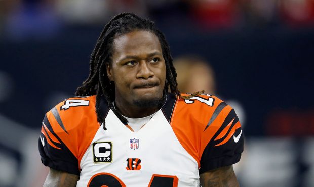 Adam Jones of the Cincinnati Bengals walks on the field before the game against the Houston Texans ...