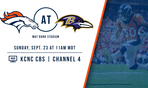 The Denver Broncos head to the East Coast for their first road game of the season to take on the Ba...