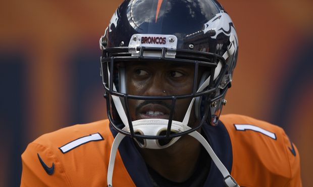 Marquette King (1) of the Denver Broncos during the fourth quarter against the Oakland Raiders. The...