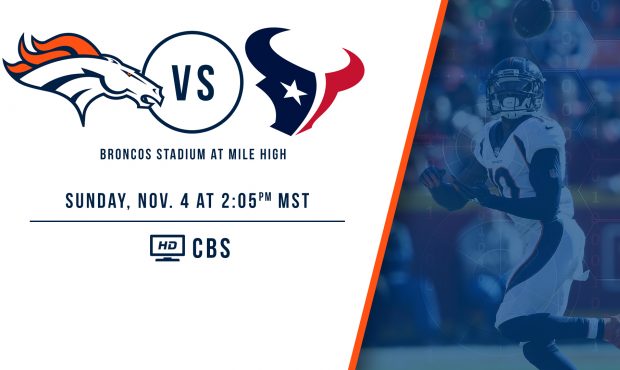 The Denver Broncos welcome in former wide receiver Demaryius Thomas and the Houston Texans on Sunda...