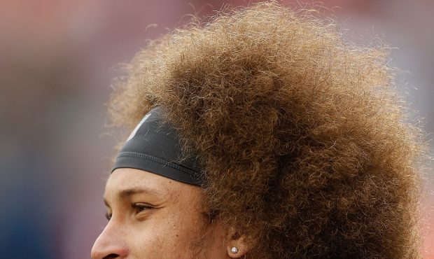 SANTA CLARA, CA - DECEMBER 09: Phillip Lindsay #30 of the Denver Broncos looks on during the warm u...