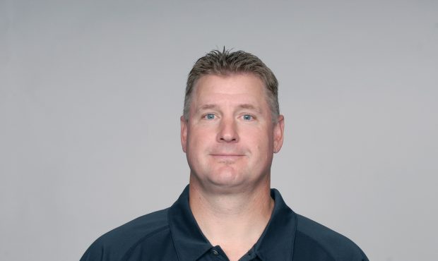 In this handout image provided by the NFL, Wade Harman of the Baltimore Ravens poses for his NFL he...