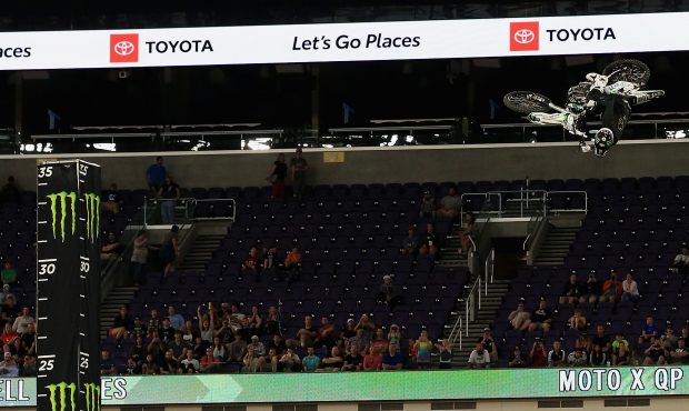 MINNEAPOLIS, MN - JULY 20:  Axell Hodges competes in the Moto X QuarterPipe High Air event  of the ...