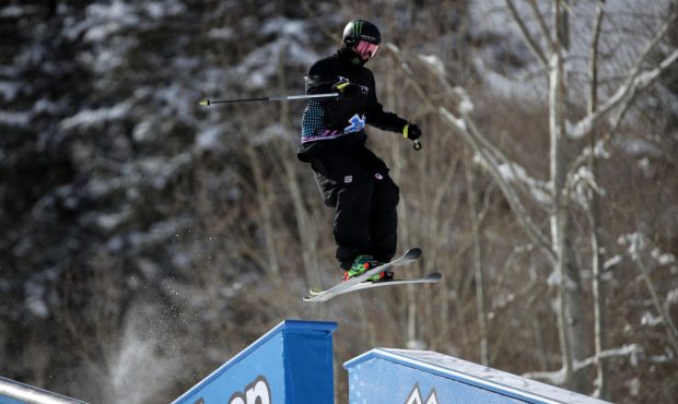 ASPEN, COLORADO - JANUARY 24:  McRae Williams competes in the Men's Ski Slopestyle elimination duri...