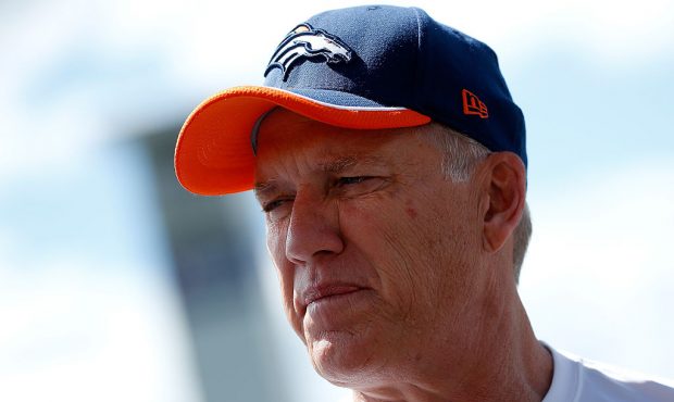 ENGLEWOOD, CO - AUGUST 27:  John Elway General Manager and Executive Vice President of Football Ope...