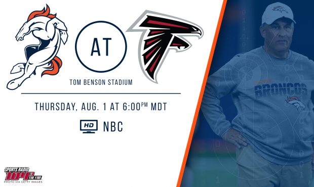 2019 Preseason Week 1 Denver Broncos at Atlanta Falcons...