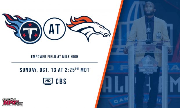 Broncos and Titans game day notes...