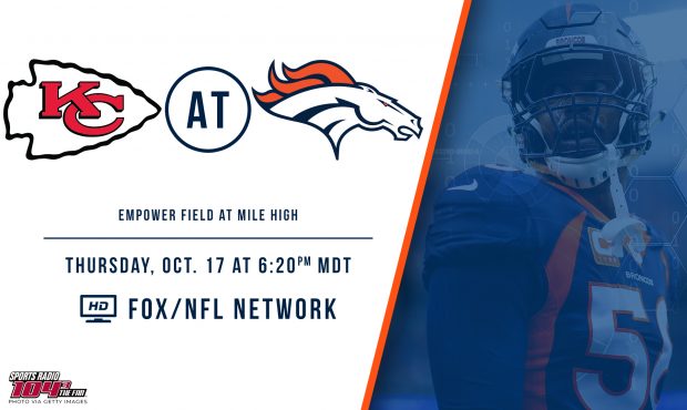 Broncos and Chiefs game day info...