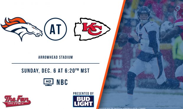 Week 13 – Broncos at Chiefs...