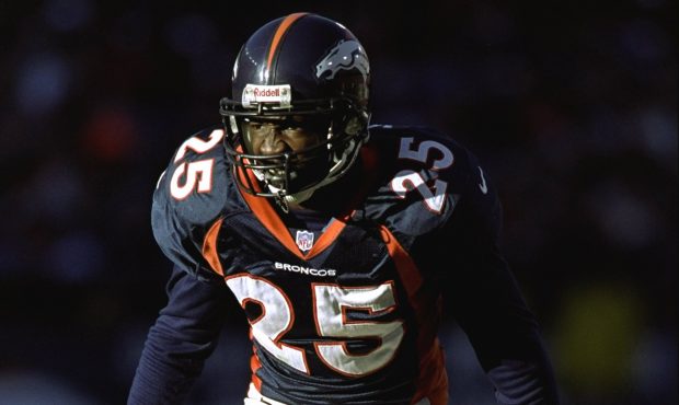 17 Jan 1999: Darrius Johnson #25 of the Denver Broncos in action during the AFC Championship Game a...