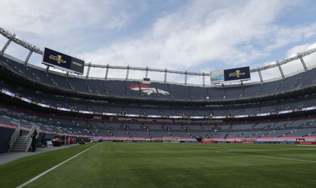 DENVER, CO - JUNE 19: A general view of the Bronco's Stadium prior the Group A match between Cuba a...