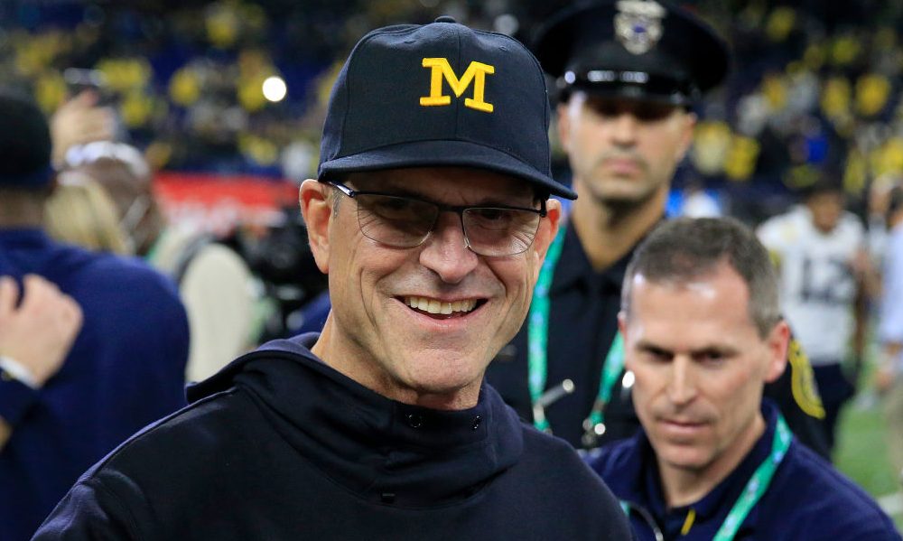 Jim Harbaugh...