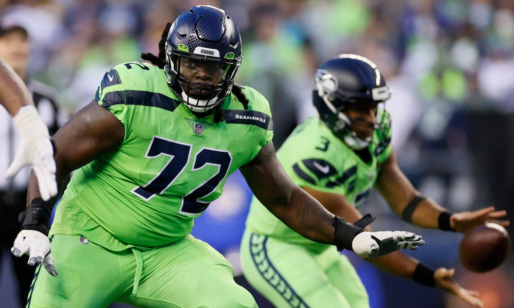 Brandon Shell Russell Wilson...