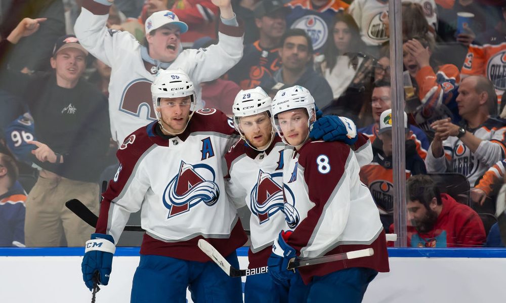 Rantanen MacKinnon Makar Avs NHL...