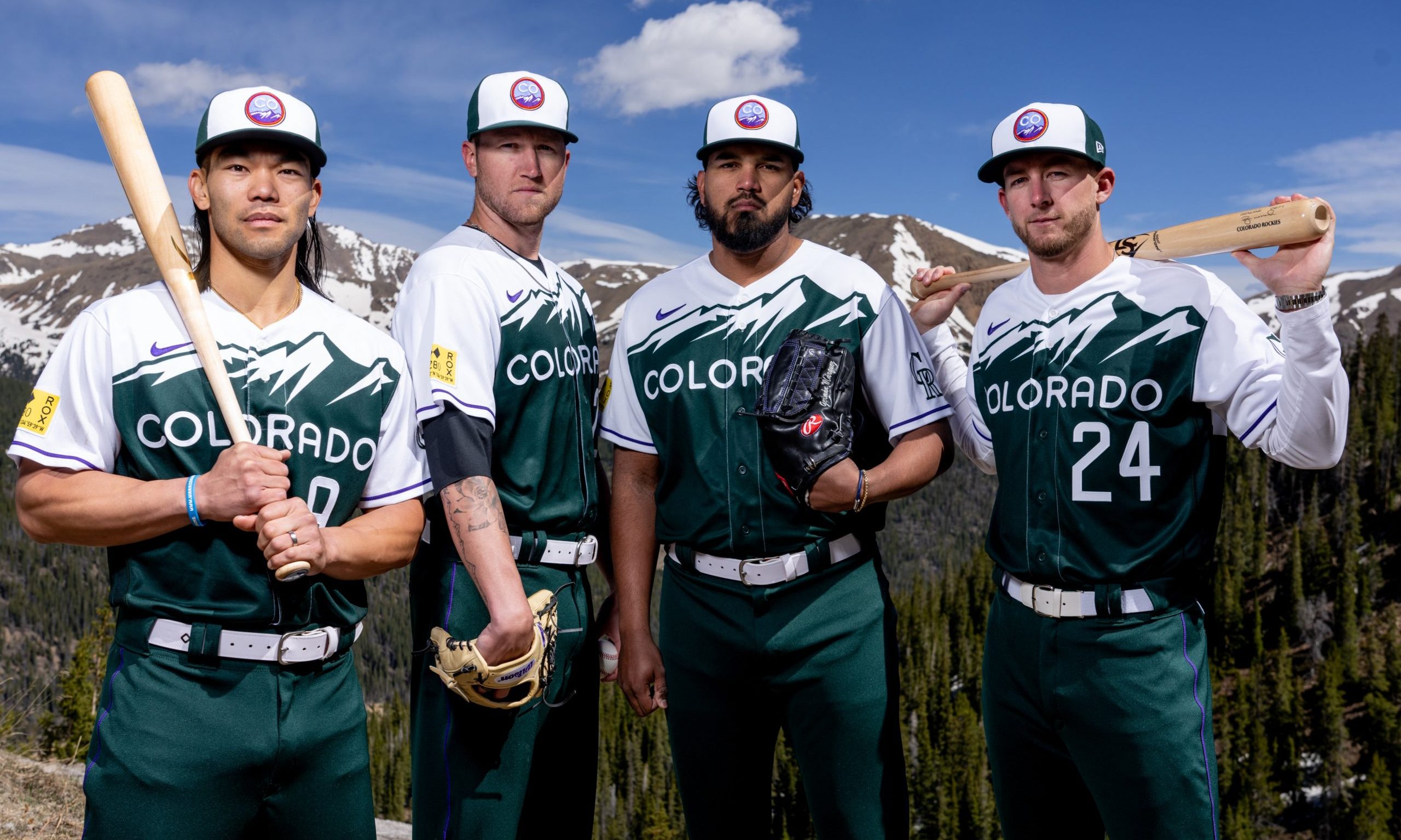 Rockies new jerseys...