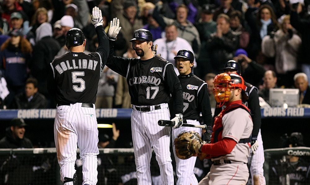 Matt Holliday and Todd Helton...