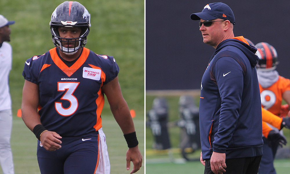 Russell Wilson and Nathaniel Hackett...