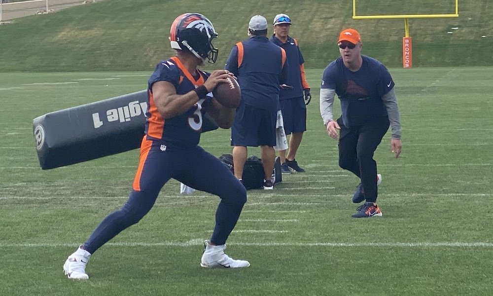 Russell Wilson and Nathaniel Hackett...