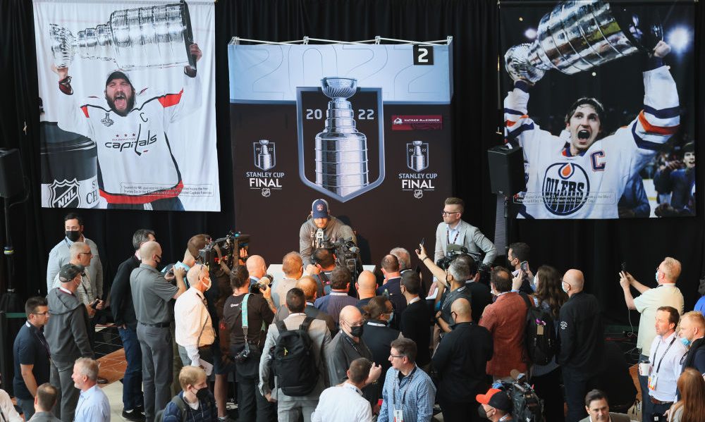 NHL media day...