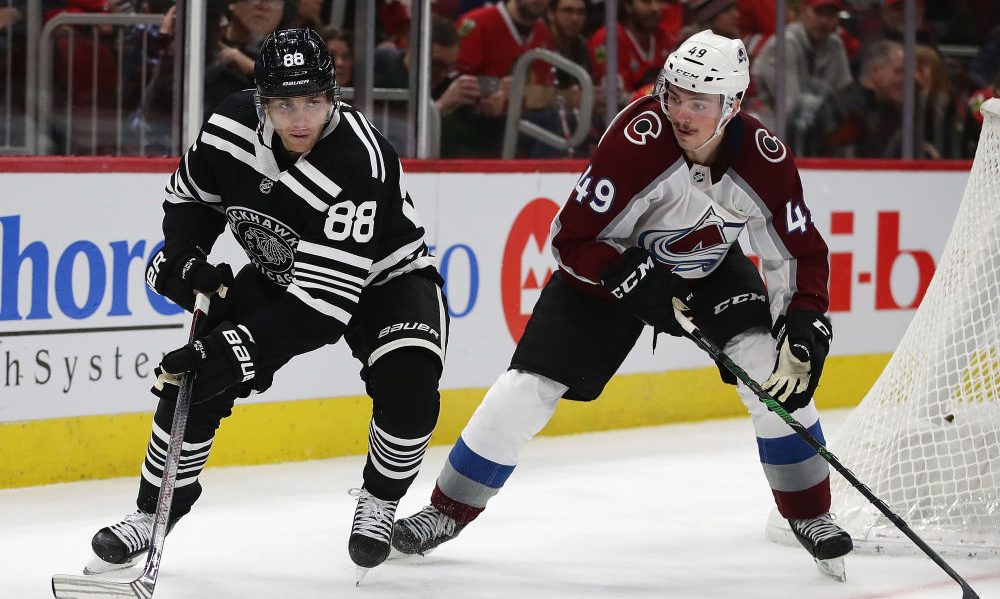 Patrick Kane and Samuel Girard...