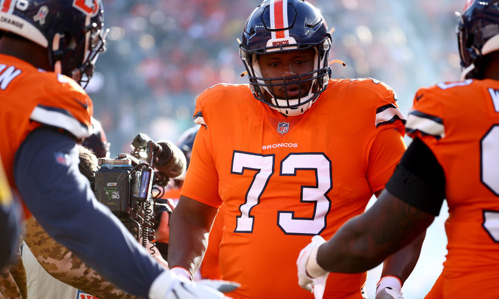 Broncos OT Cameron Fleming...