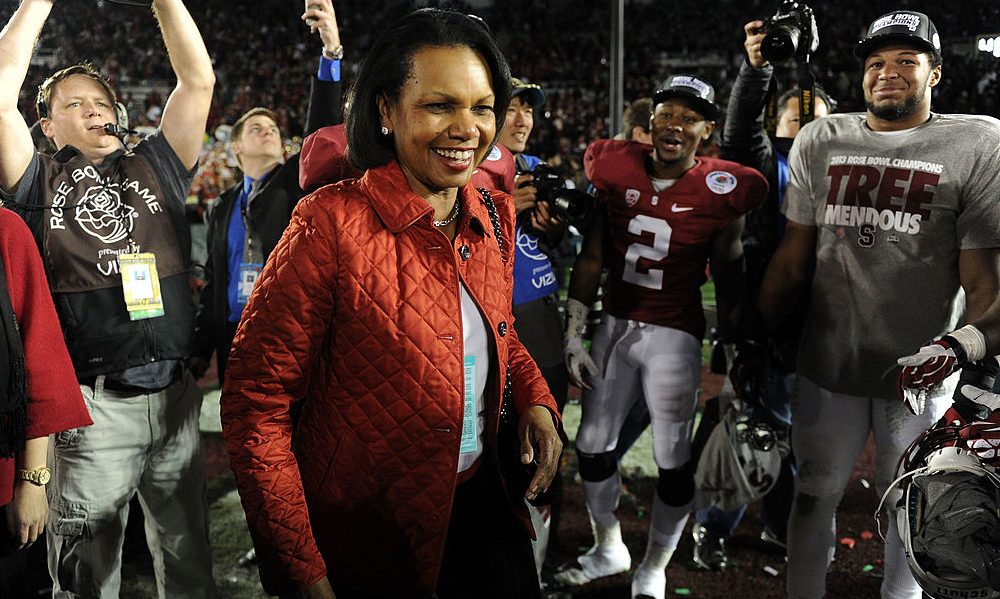 Condoleezza Rice...
