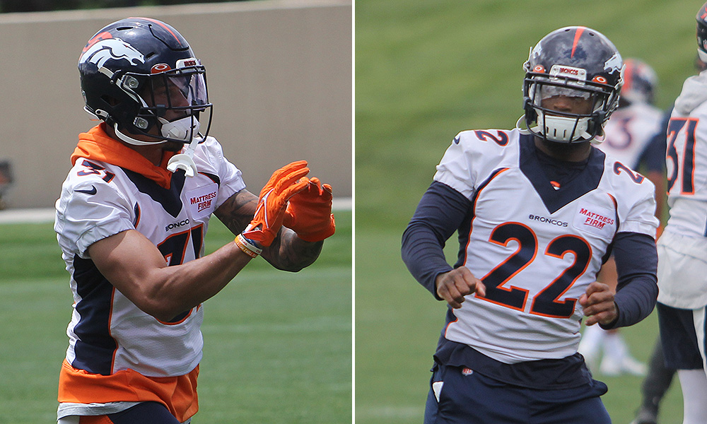 Justin Simmons and Kareem Jackson...