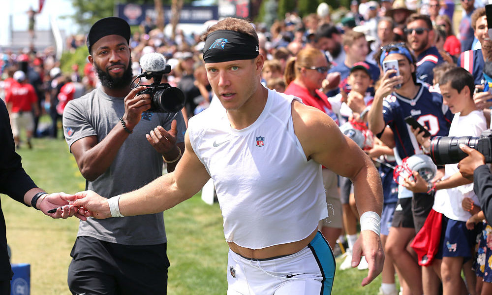 Christian McCaffrey...