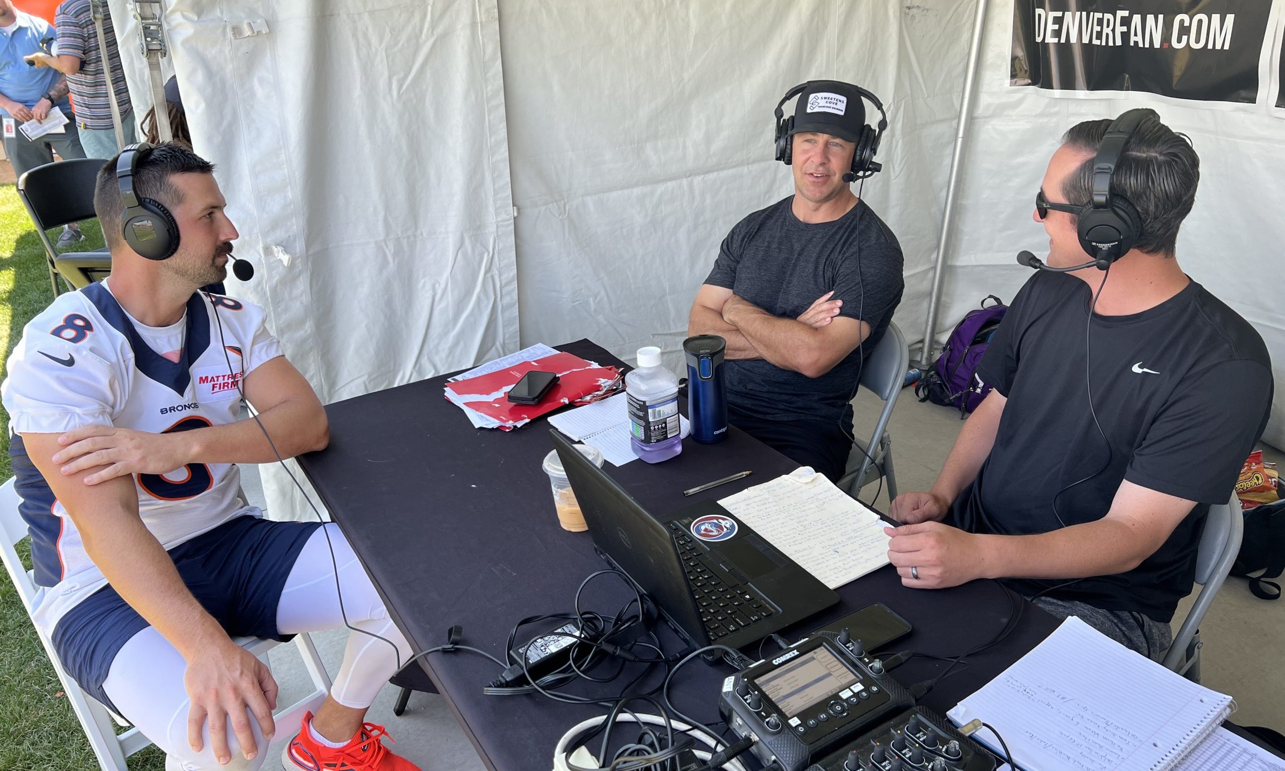 Brandon McManus on Stokley and Zach...