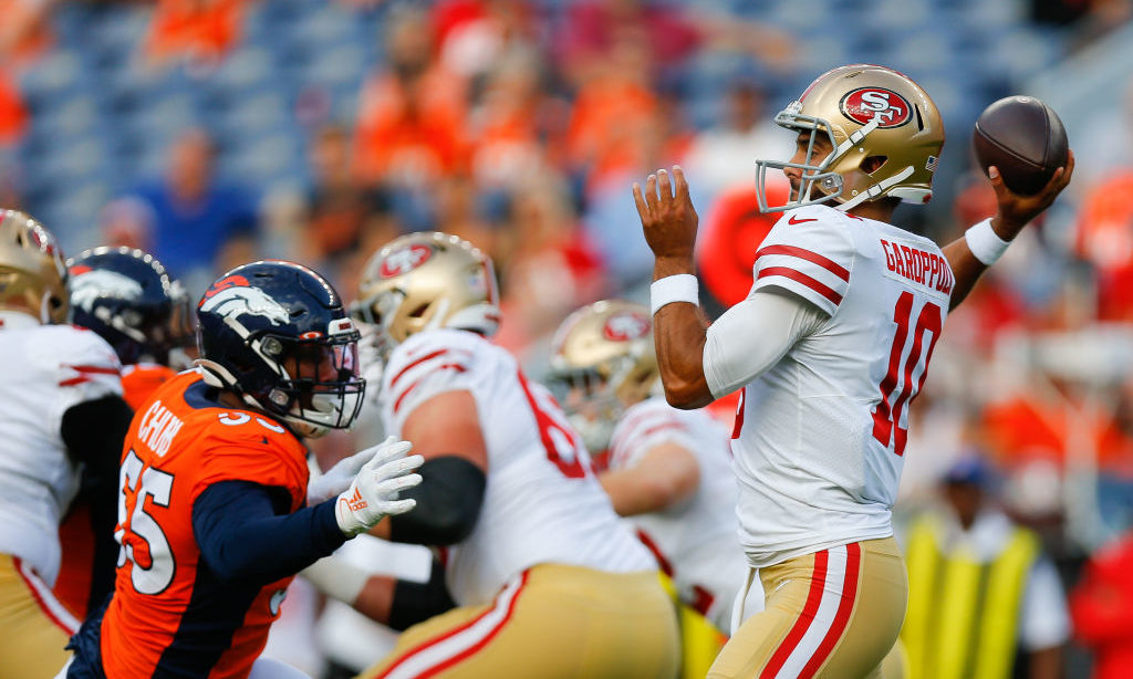 Jimmy Garoppolo...