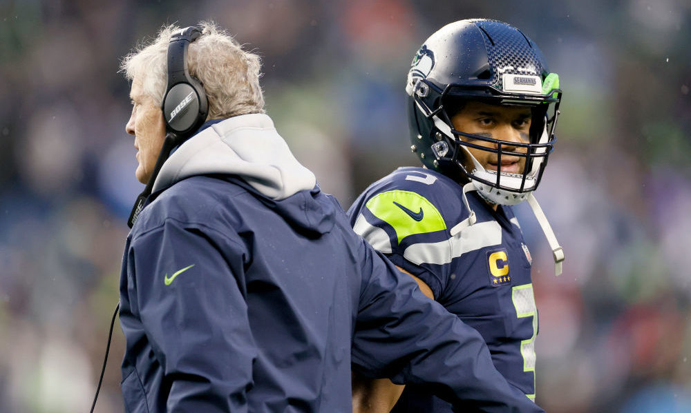 Russell Wilson Pete Carroll...
