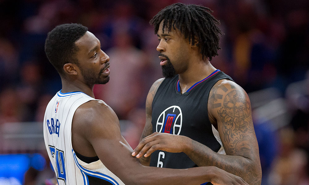 DeAndre Jordan and Jeff Green...