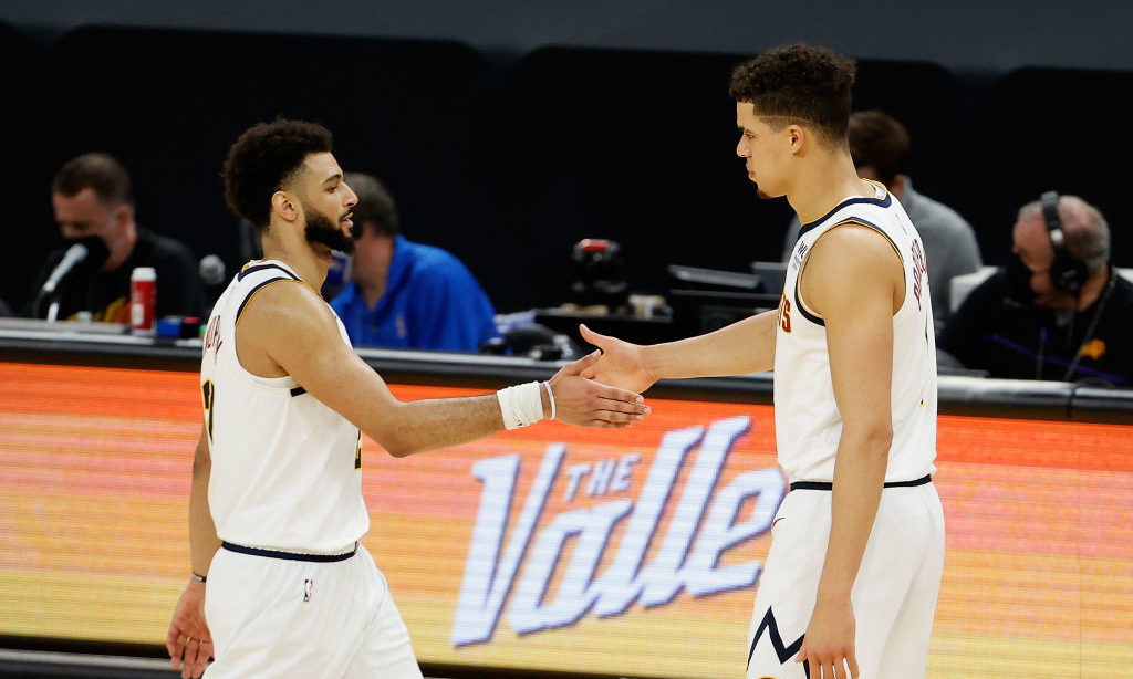 Jamal Murray and Michael Porter Jr....