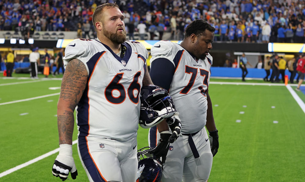Dalton Risner and Cameron Fleming...